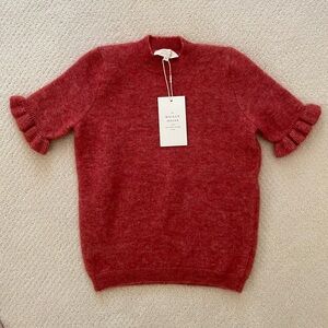 ***SOLD*** Sezane Mindy sweater in size xs, color sienne. NWT